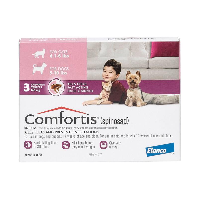 comfortis 3 month supply