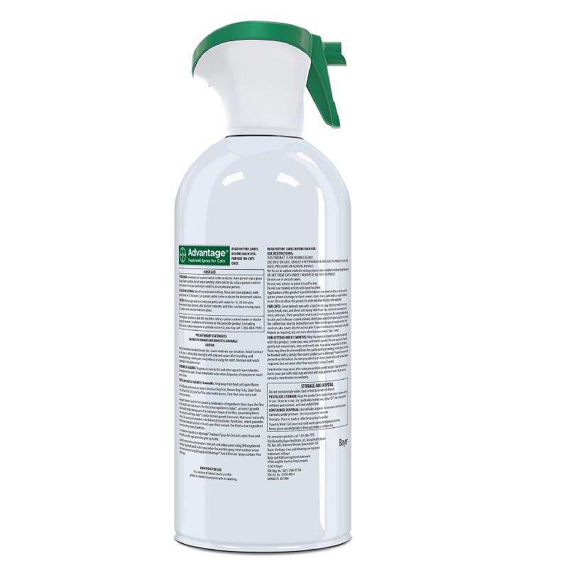 advantage treatment spray for cats