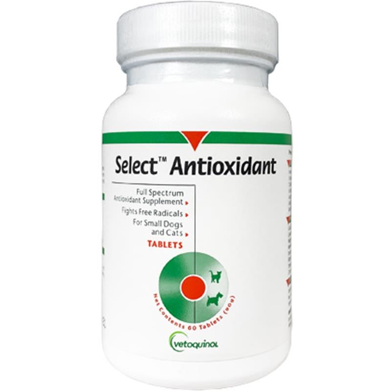 Select Antioxidant Supplement for Dogs and Cats, 60 Tablets