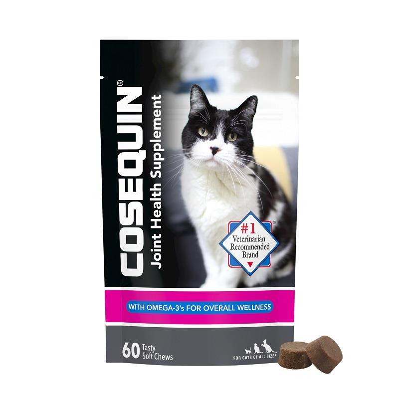 Cosequin Soft Chews for Cats with Omega-3\\'s, 60 ct