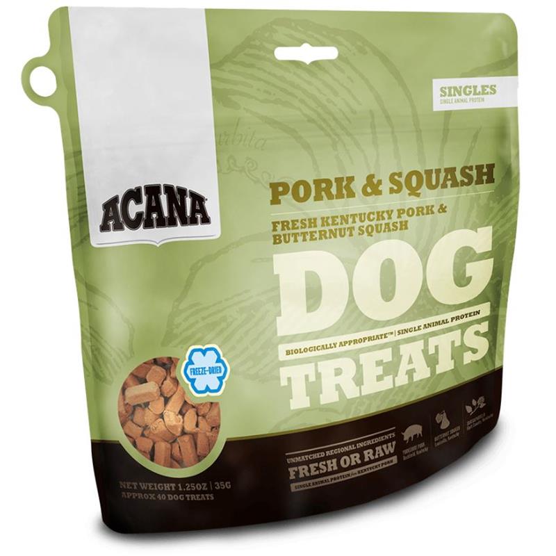 Acana Singles Pork & Squash Freeze-Dried Dog Treats