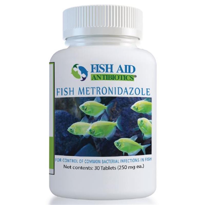 Fish Aid Antibiotics Metronidazole Tablets