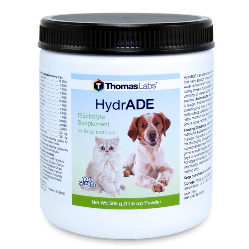 HydrADE Electrolyte Supplement Powder for Dogs and Cats, 500 g