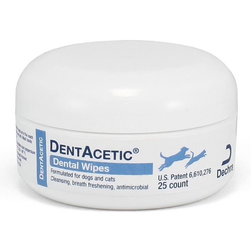 DentAcetic Dental Wipes, 25 ct