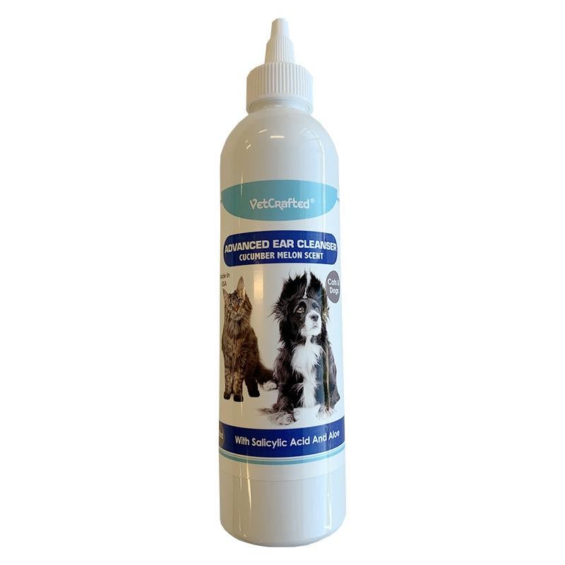 VetCrafted Advanced Ear Cleanser Cucumber Melon Scent for Dogs and Cats