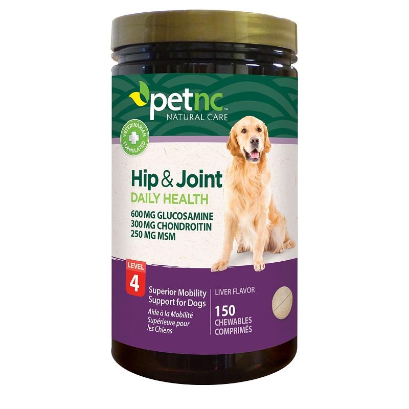 PetNC Hip & Joint Chewable Tablets for Dogs Level 4 Allivet