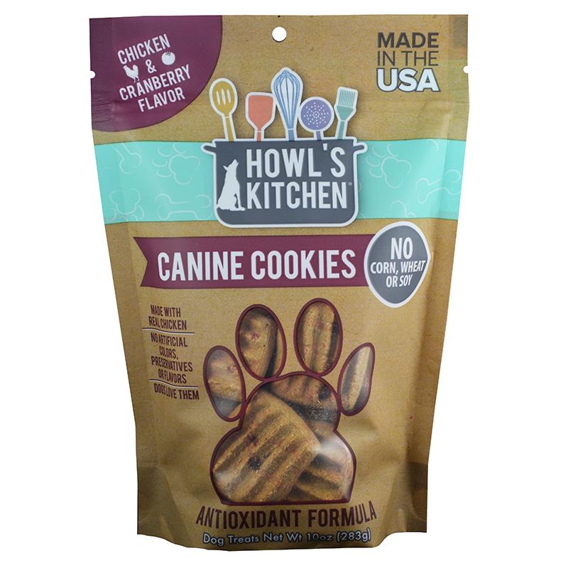 Howl's Kitchen Canine Cookies Chicken & Cranberry Flavor Antioxidant
