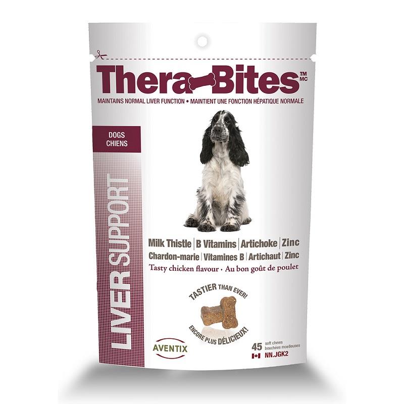TheraBites Liver Supplement for Dogs, 45 soft chews Allivet