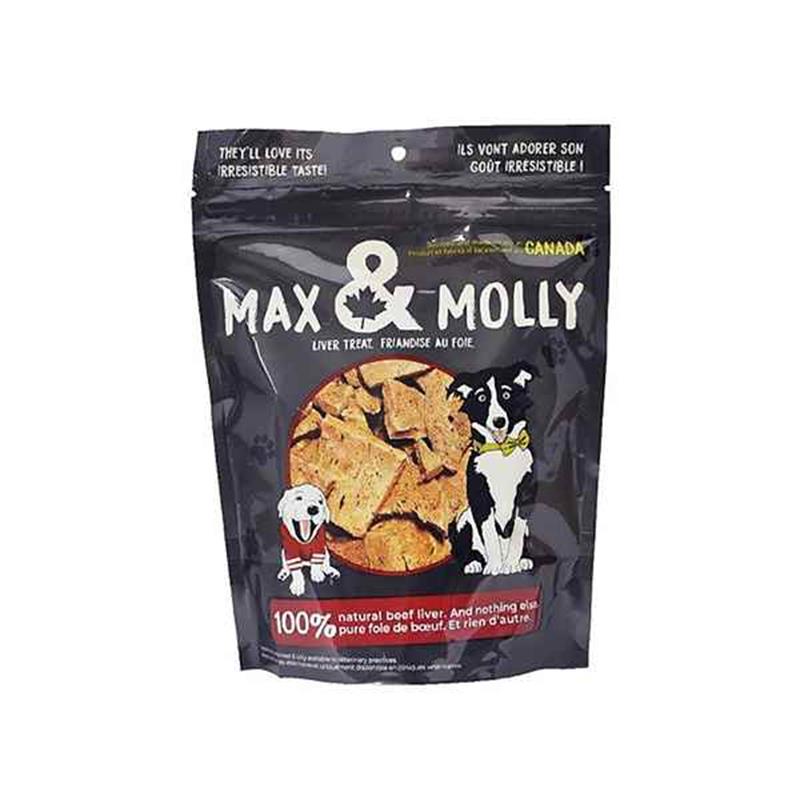 Max & Molly Freeze Dried Beef Liver Dog Treats Allivet