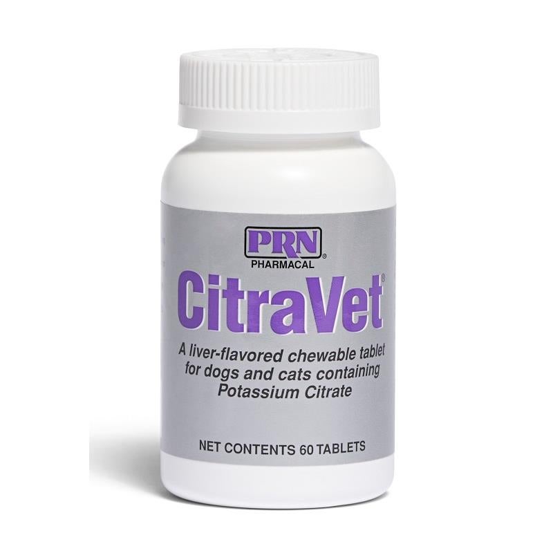 CitraVet (Potassium Citrate), 60 chewable tablets Allivet