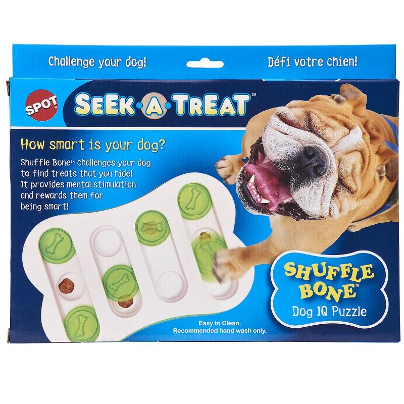 Ethical Pet Spot SeekATreat Shuffle Bone Dog Treat Toy Allivet