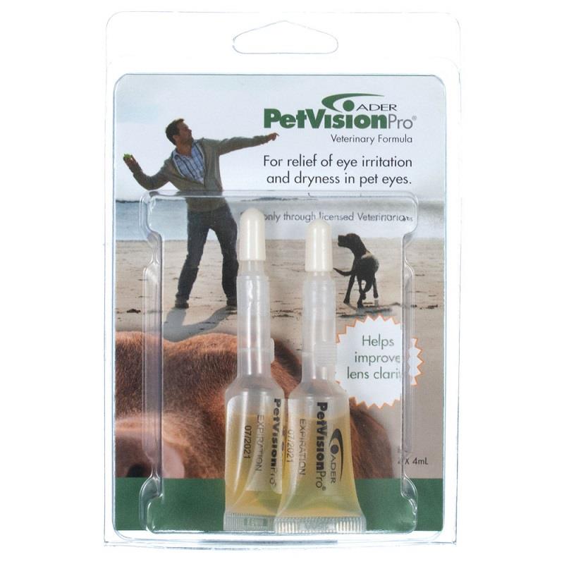 PetVisionPro Veterinary Formula Eye Drops, 2 x 4 ml Allivet