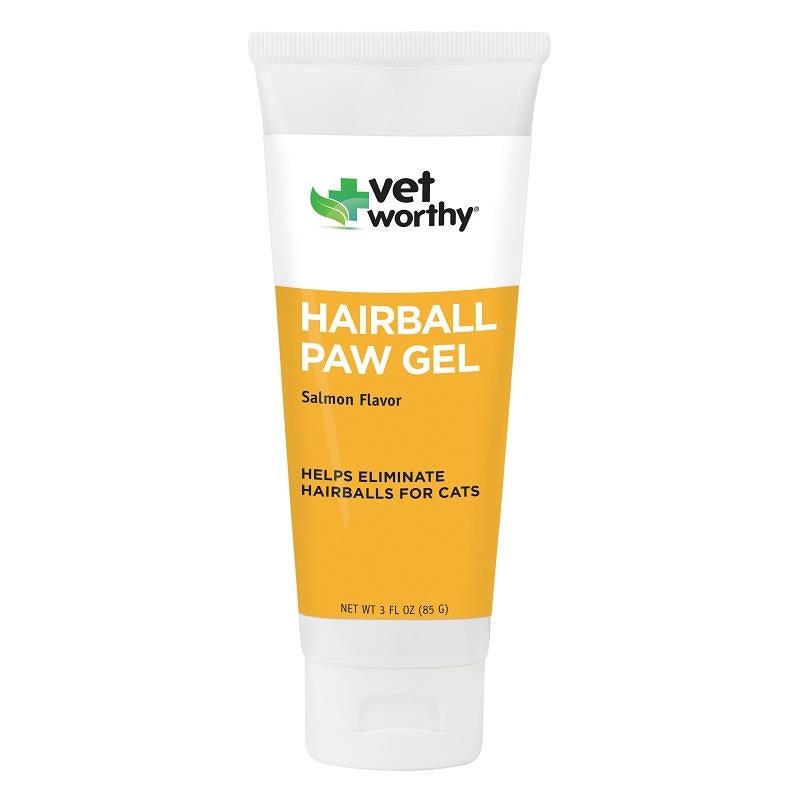 Vet Worthy Hairball Paw Gel for Cats, 3 fl oz Allivet