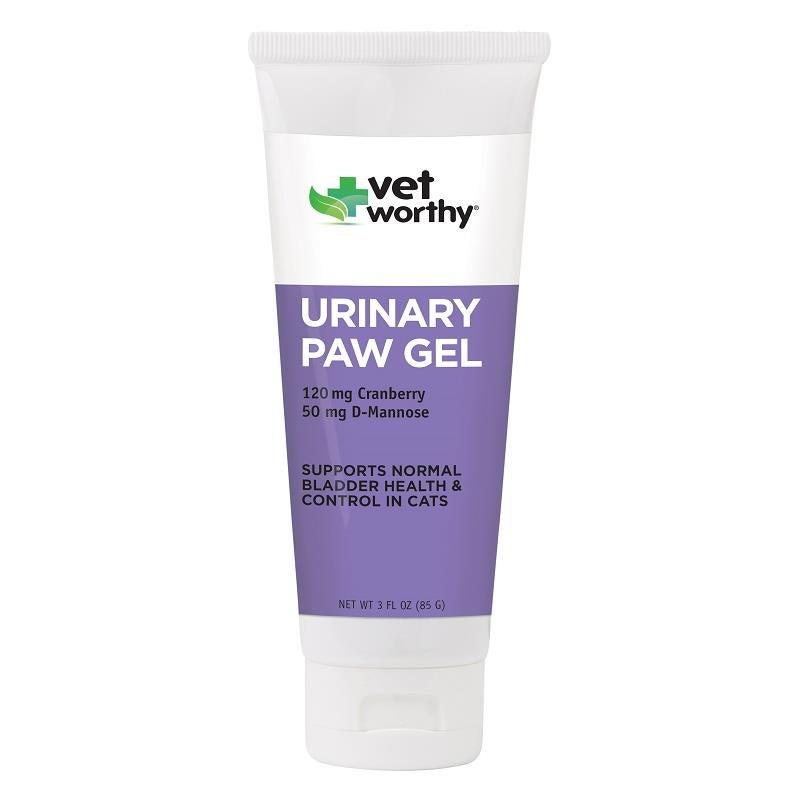 Vet Worthy Urinary Paw Gel for Cats, 3 fl oz Allivet