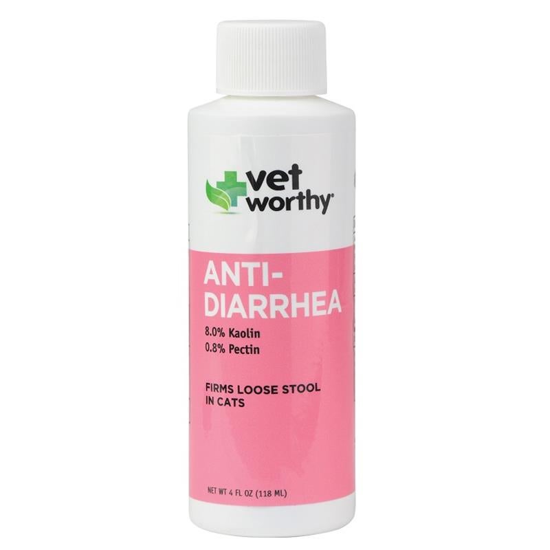 Vet Worthy AntiDiarrheal Liquid for Cats, 4 fl oz Allivet