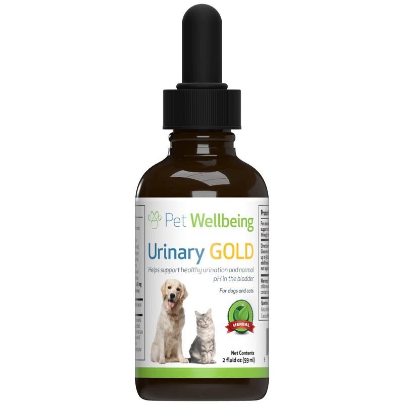 Pet Wellbeing Urinary Gold for Dogs or Cats, 2 oz Allivet