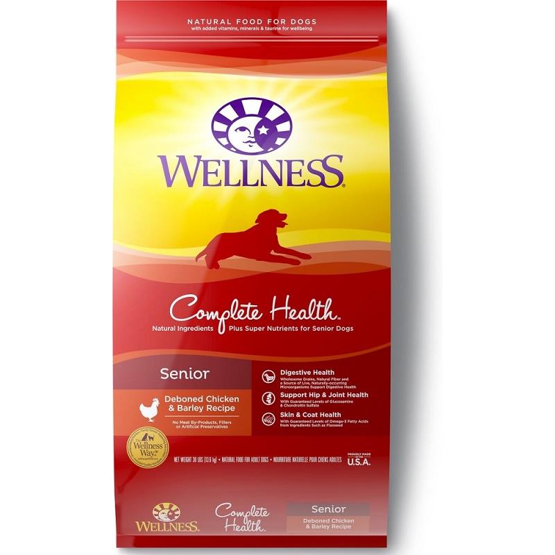 Wellness Complete Health Natural Senior Deboned Chicken & Barley Recipe