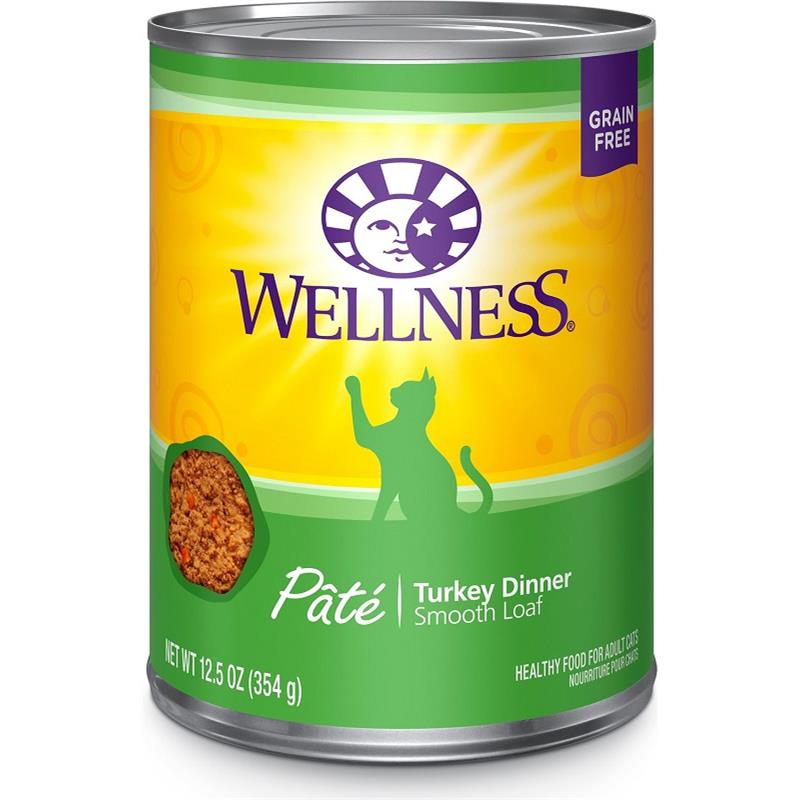 Wellness Complete Health Natural Grain Free Turkey Pate Wet Canned Cat