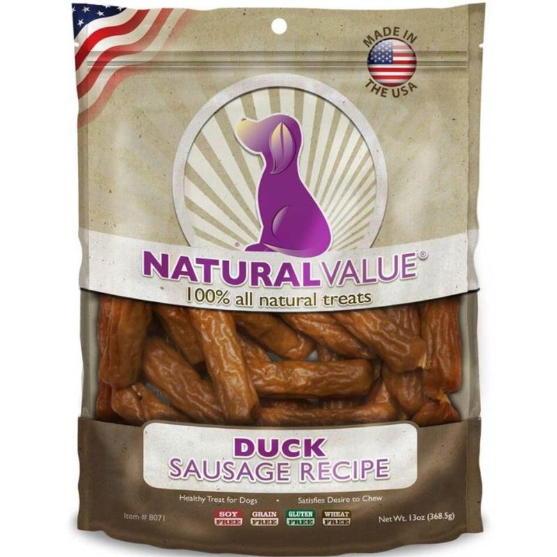 Natural Value Sausages Dog Treats Allivet