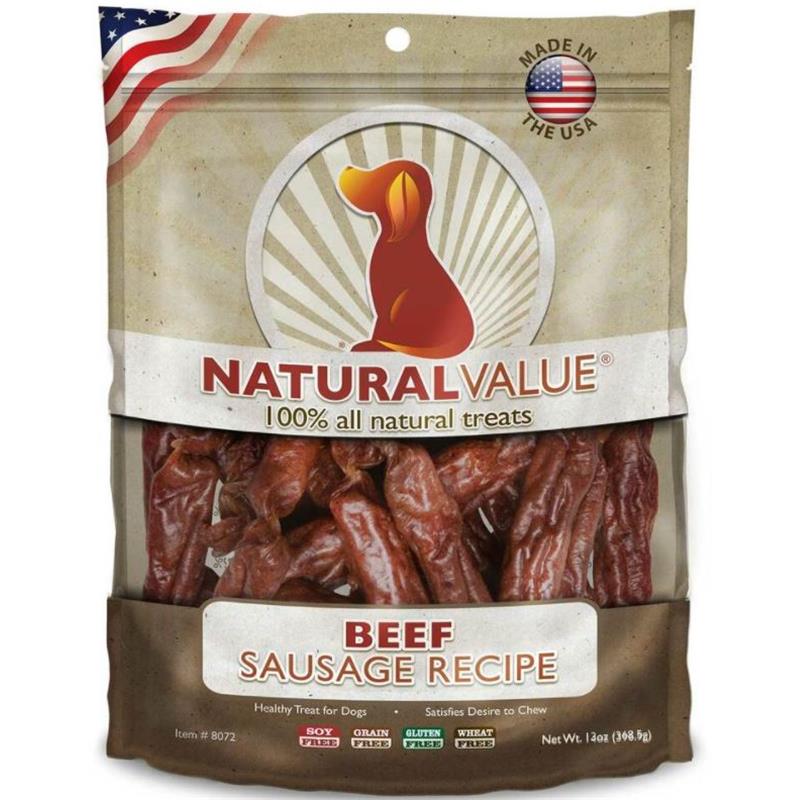 Natural Value Sausages Dog Treats Allivet