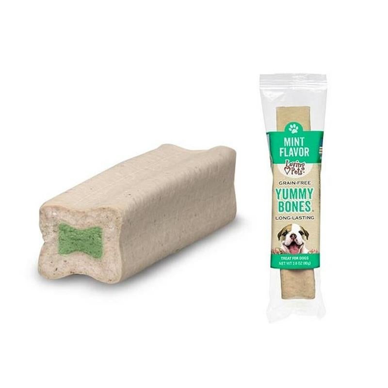 Single Wrapped Yummy Bone Flavor Filled Bone Dog Treat Allivet