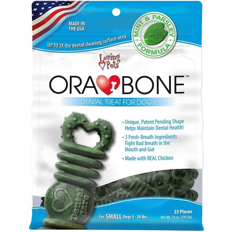 Orabone Dental Dog Treat Mint & Parsley Formula Allivet