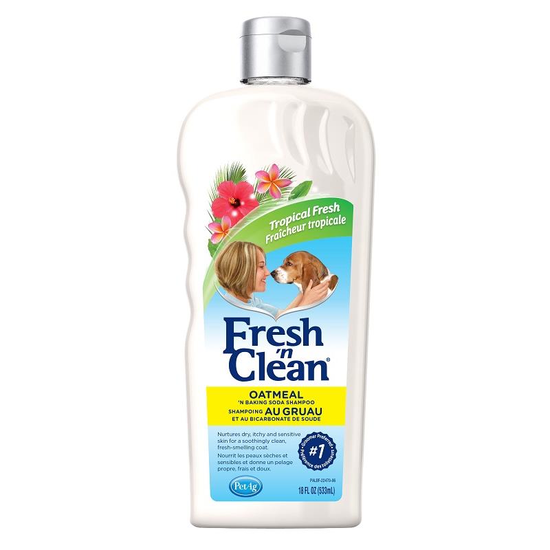 Fresh 'n Clean Oatmeal ’n Baking Soda Shampoo for Dogs Tropical Fresh