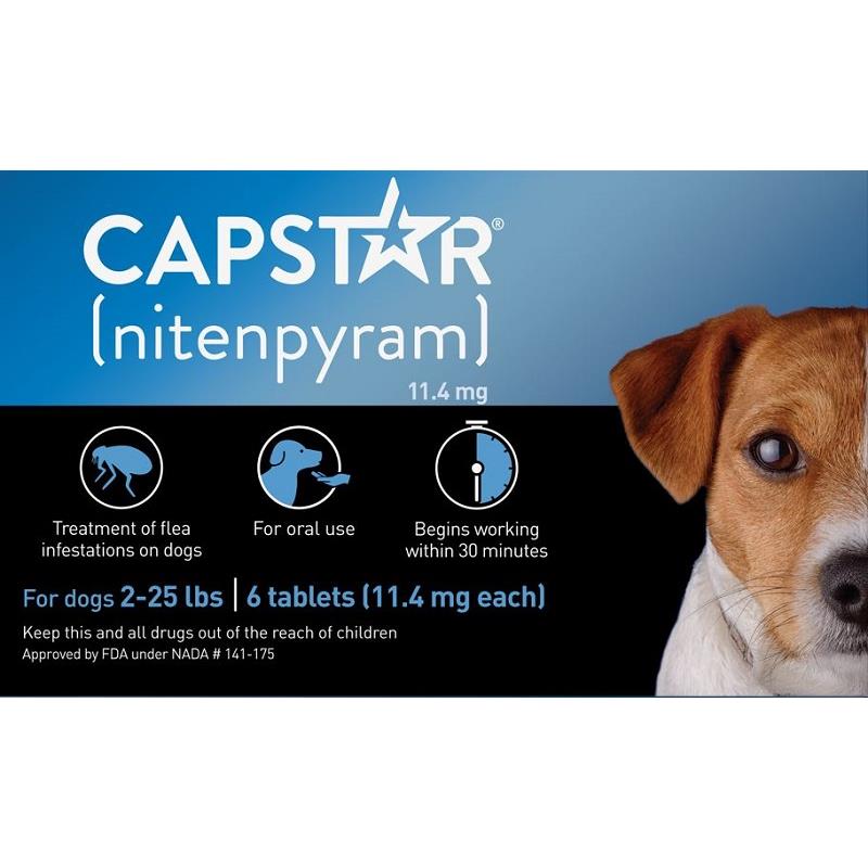 Buy Elanco Capstar Flea Tablets for Dogs & Cats Allivet