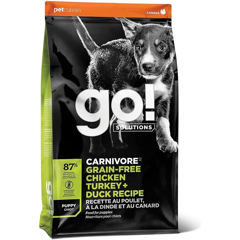 Petcurean GO! Solutions Carnivore Grain Free Chicken, Turkey & Duck
