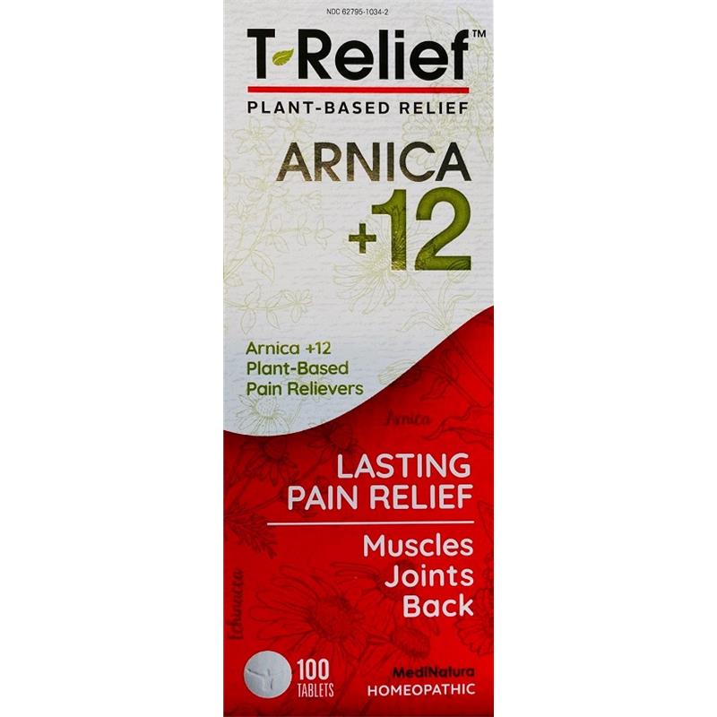 T-Relief Pain Relief Tablets, 100 ct