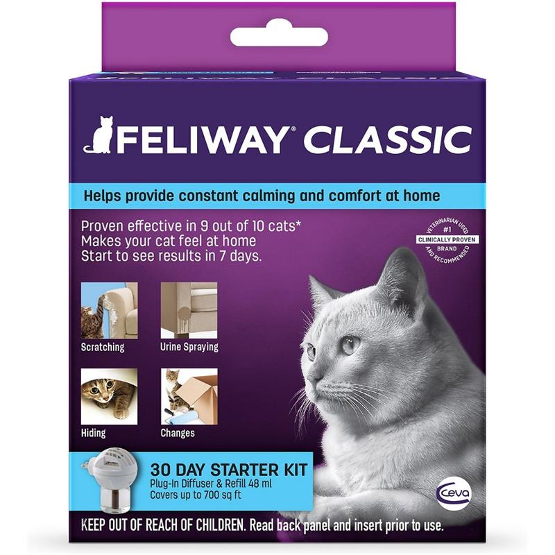 Buy Feliway Diffuser PlugIn Starter Kit for cats and kittens