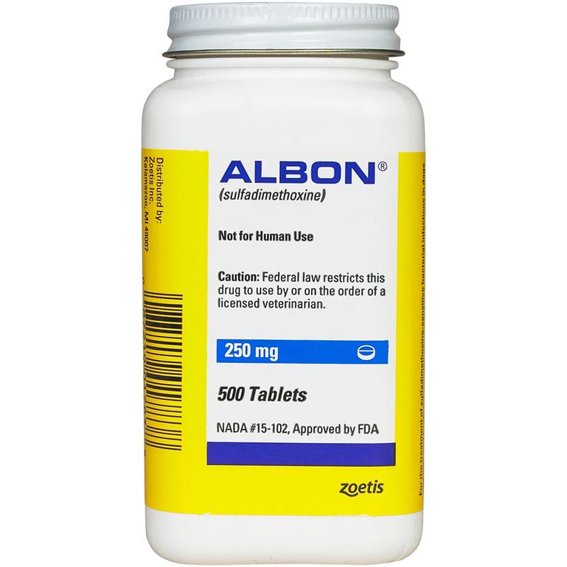 Buy Albon Tablet for Dogs 500 mg Albon Tablets