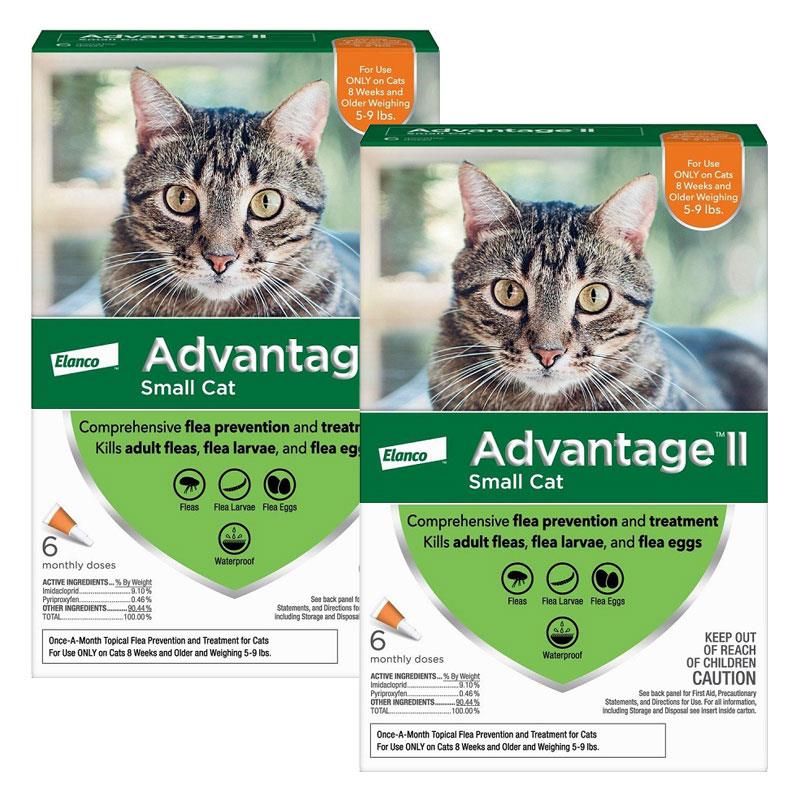 Advantage Ii For Cats 6 Pack