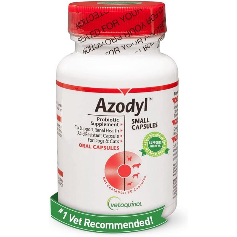 Azodyl is a nutritional supplement for supporting renal function in cats and dogs. Azodyl is a breakthrough in veterinary product that helps to slow down uremic toxin buildup and prevent further kidney damage in dogs and cats.