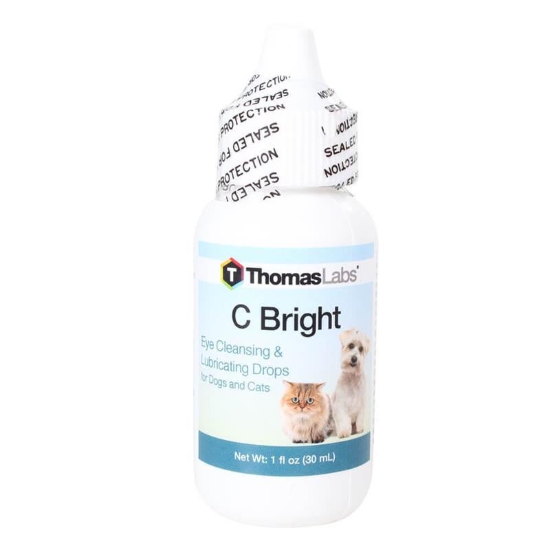 CBright Lubricating Ophthalmic Drops 1 Oz for dogs and cats