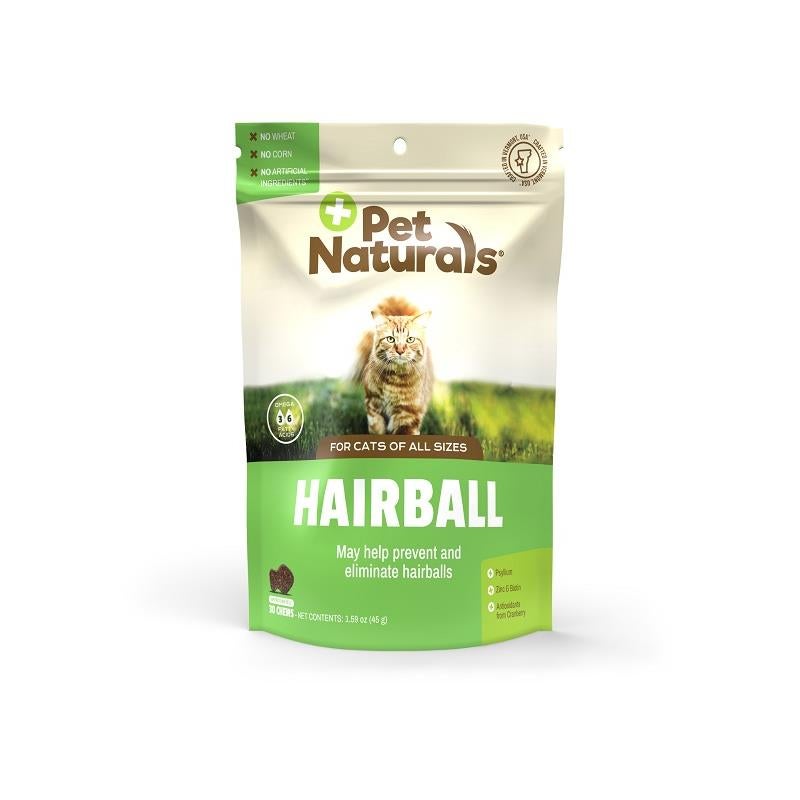 Pet Naturals Hairball for Cats, 30 Chews