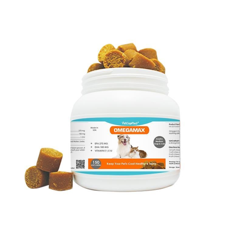 Omega 3 Soft Chews For Dogs and Cats Order Omega Max now