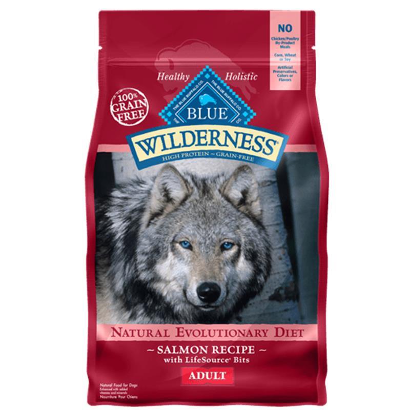 Blue Buffalo Wilderness Grain Free Salmon Recipe Adult Dog Food