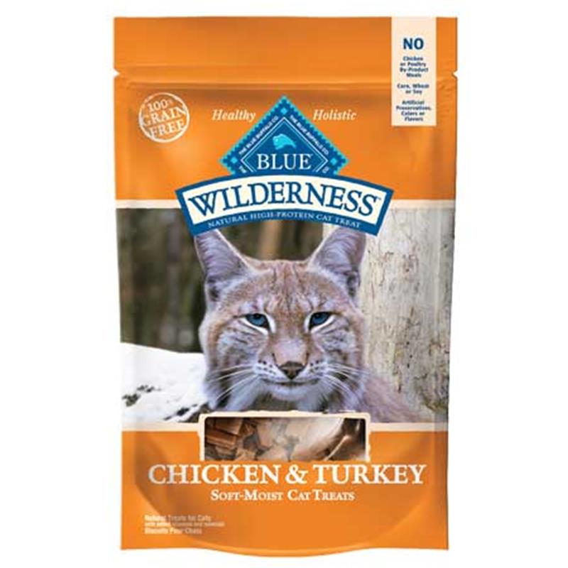 Buy Blue Buffalo Wilderness Chicken and Turkey Cat Treats 2 Oz