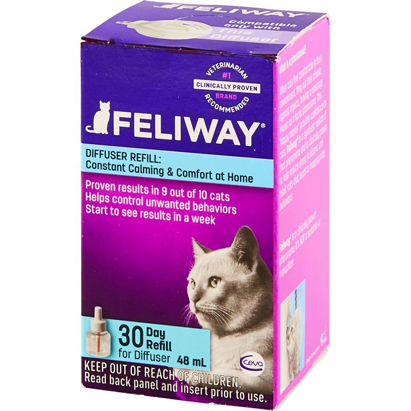 Feliway Diffuser Plug-In Refill for Cats, 30 Days by Ceva Animal Health