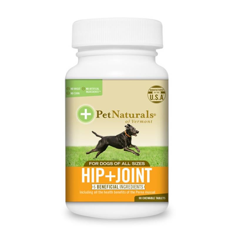 Pet Naturals Hip + Joint Chew Tabs for Dogs Allivet