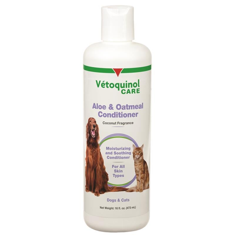 Vetoquinol Aloe and Oatmeal Conditioner for Dogs and Cats Allivet