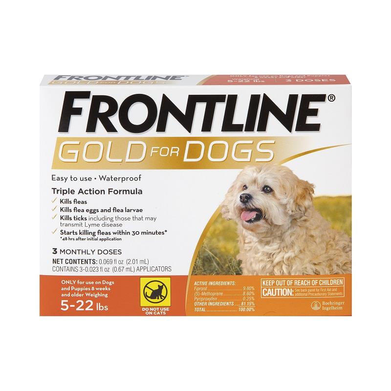 Frontline Gold For Dogs And Puppies