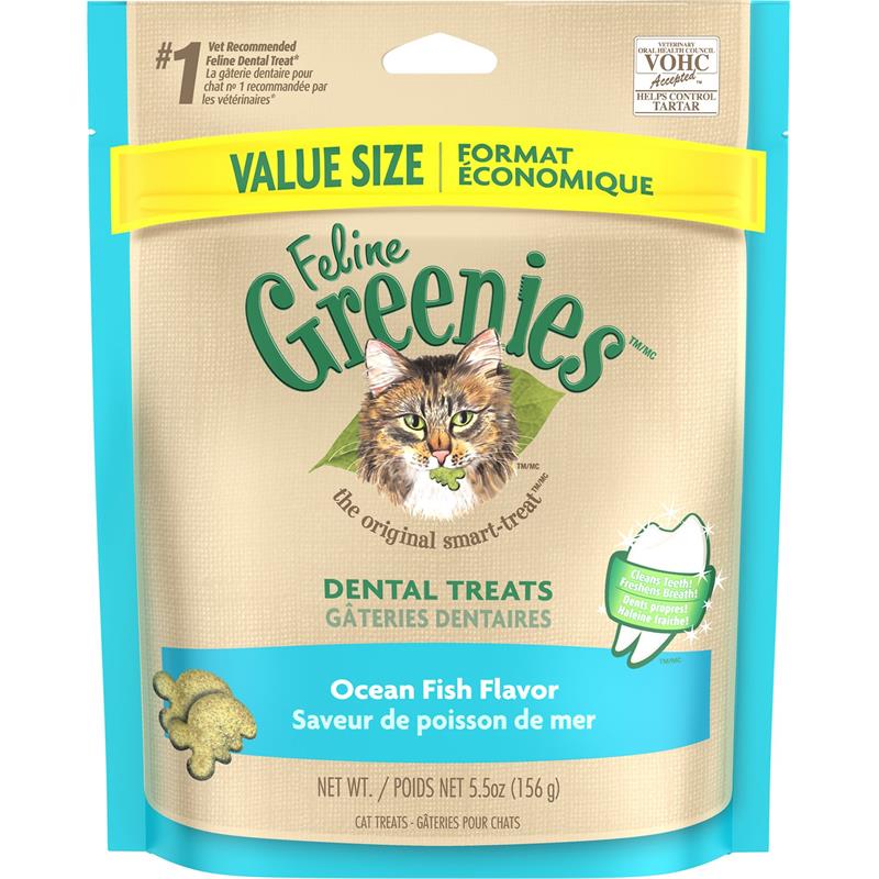 Greenies feline dental treats 5 5 oz allivet