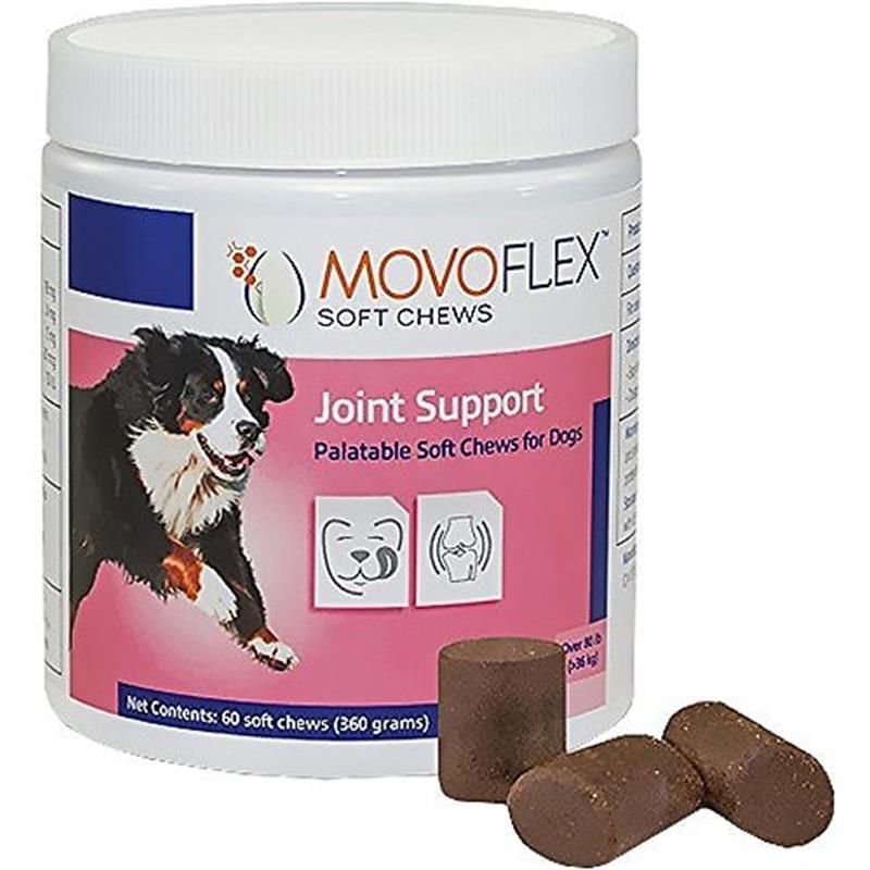 Movoflex Soft Chews Joint Support for Dogs, 60 Soft Chews Allivet