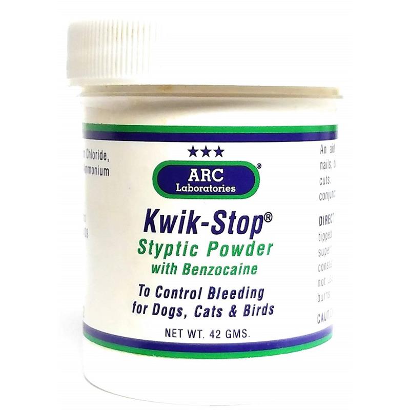 Kwik Stop Styptic Powder 42gm Allivet