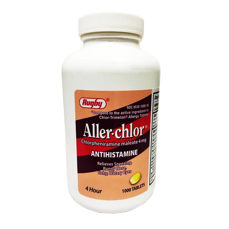 Chlorpheniramine Maleate 4 mg Tablets for Dogs & Cats