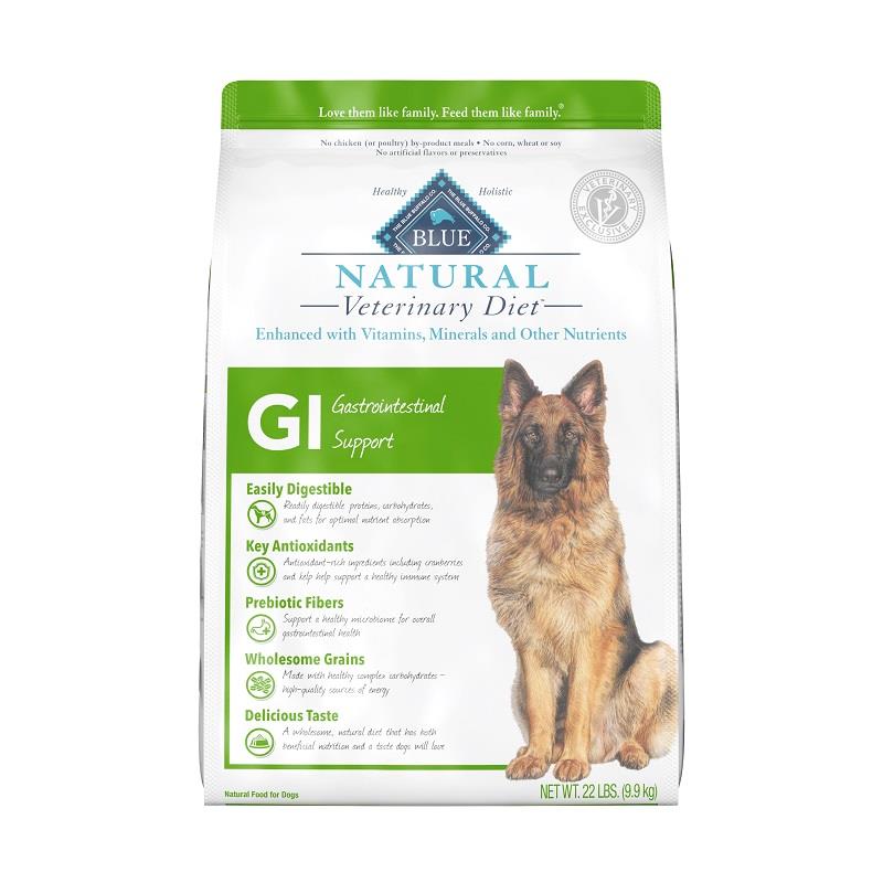 Blue Buffalo Natural Veterinary Diet GI Gastrointestinal Support Dog