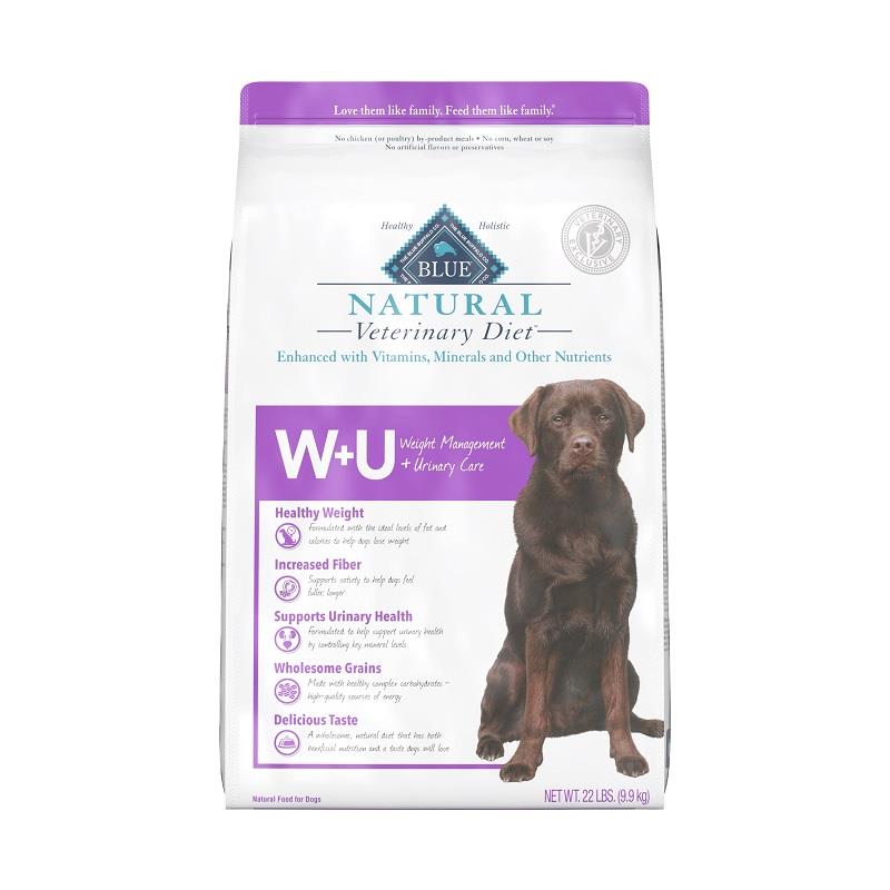 Blue Buffalo Natural Veterinary Diet W+U Weight Management + Urinary