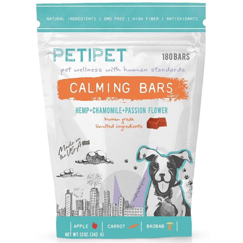 Petipet Calming Bars for Dogs, 180 ct